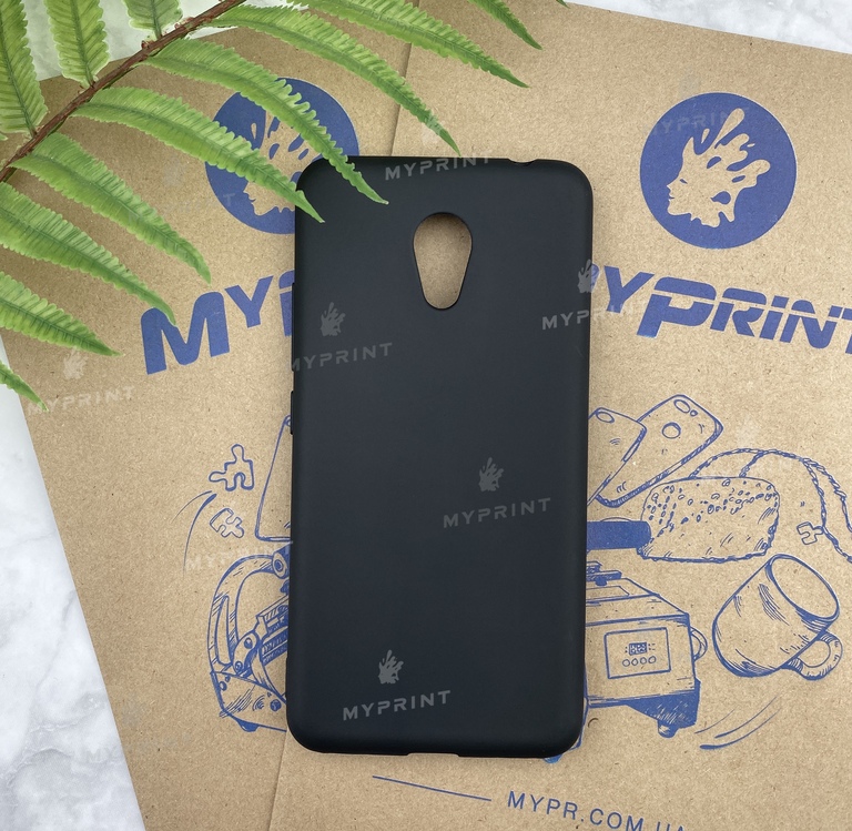 Чохол силіконовий для Meizu M5c чорний (4735) 