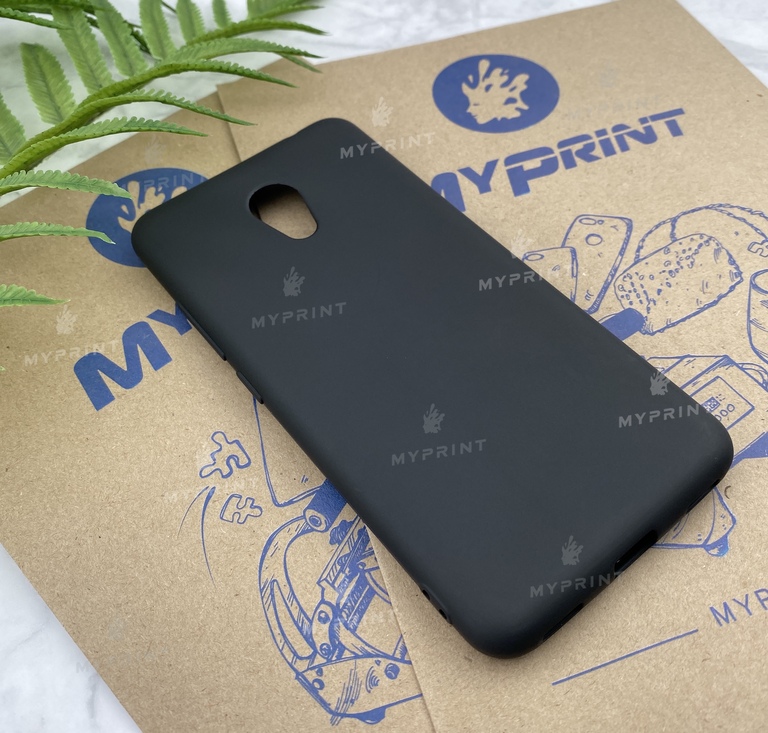 Чохол силіконовий для Meizu M5c чорний (4735) 