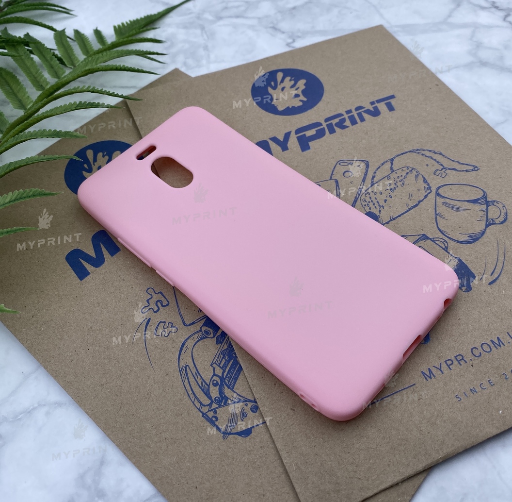 Чохол силіконовий для Meizu M6 Note рожевий (4743) - фото 2 - Чохли для УФ друку