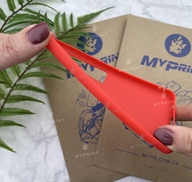 Чохол силіконовий для Meizu Pro 7 червоний (4778) - фото 3 - Чохли для УФ друку