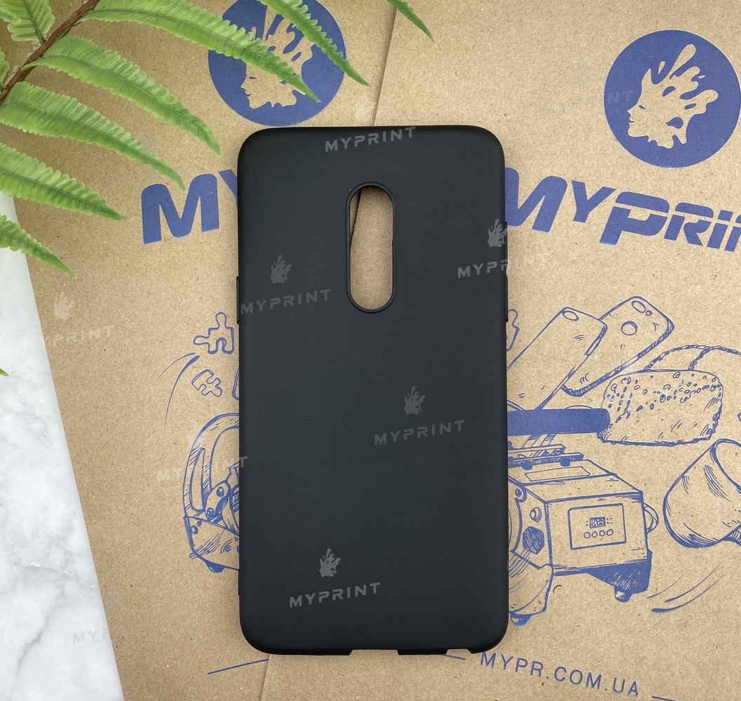 Чохол силіконовий для Meizu 15 чорний (4699) - фото 1 - Чохли для УФ друку