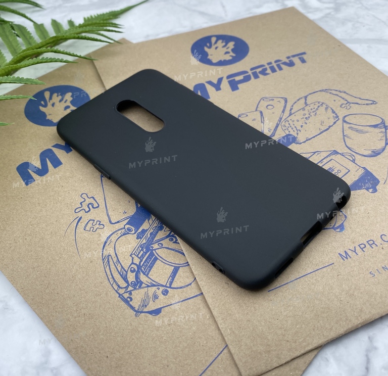 Чохол силіконовий для Meizu 15 чорний (4699) 