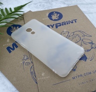 Silicone cover for Meizu 15 Lite white (4690) - фото 2 Silicone cover for Meizu 15 Lite white (4690) - фото 2 - Covers for UV printing