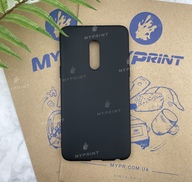 Чохол силіконовий для Meizu 15 Plus чорний (4695) - фото 1 - Чохли для УФ друку