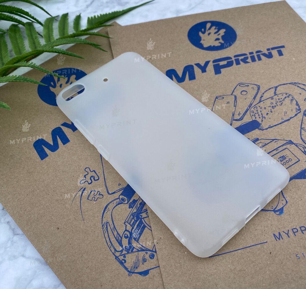Чохол силіконовий для Xiaomi MI5s білий (5775) - фото 2 - Чохли для УФ друку