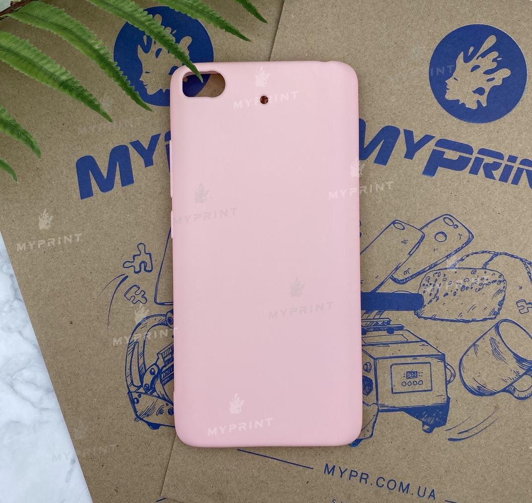 Чохол силіконовий для Xiaomi MI5s рожевий (5777) - фото 1 - Чохли для УФ друку