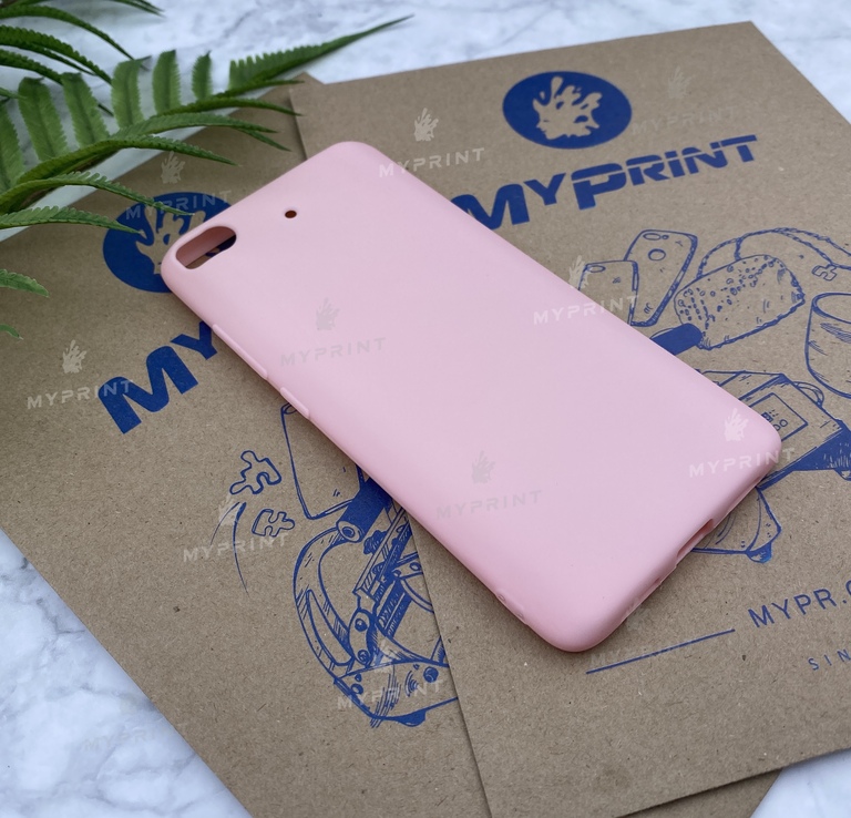 Чохол силіконовий для Xiaomi MI5s рожевий (5777) 