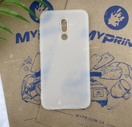 Чохол силіконовий для Meizu 16X білий (4710) - фото 1 - Чохли для УФ друку
