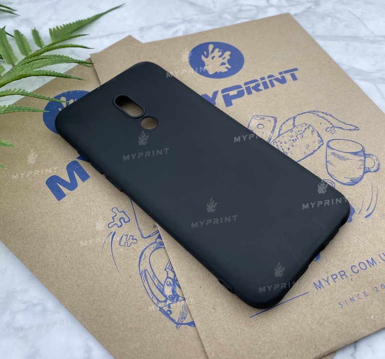 Чохол силіконовий для Meizu 16 Plus чорний (4703) 