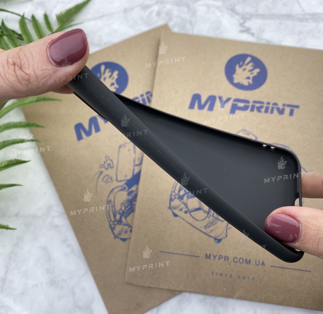 Чохол силіконовий для Meizu 16 чорний (4707) - фото 3 - Чохли для УФ друку