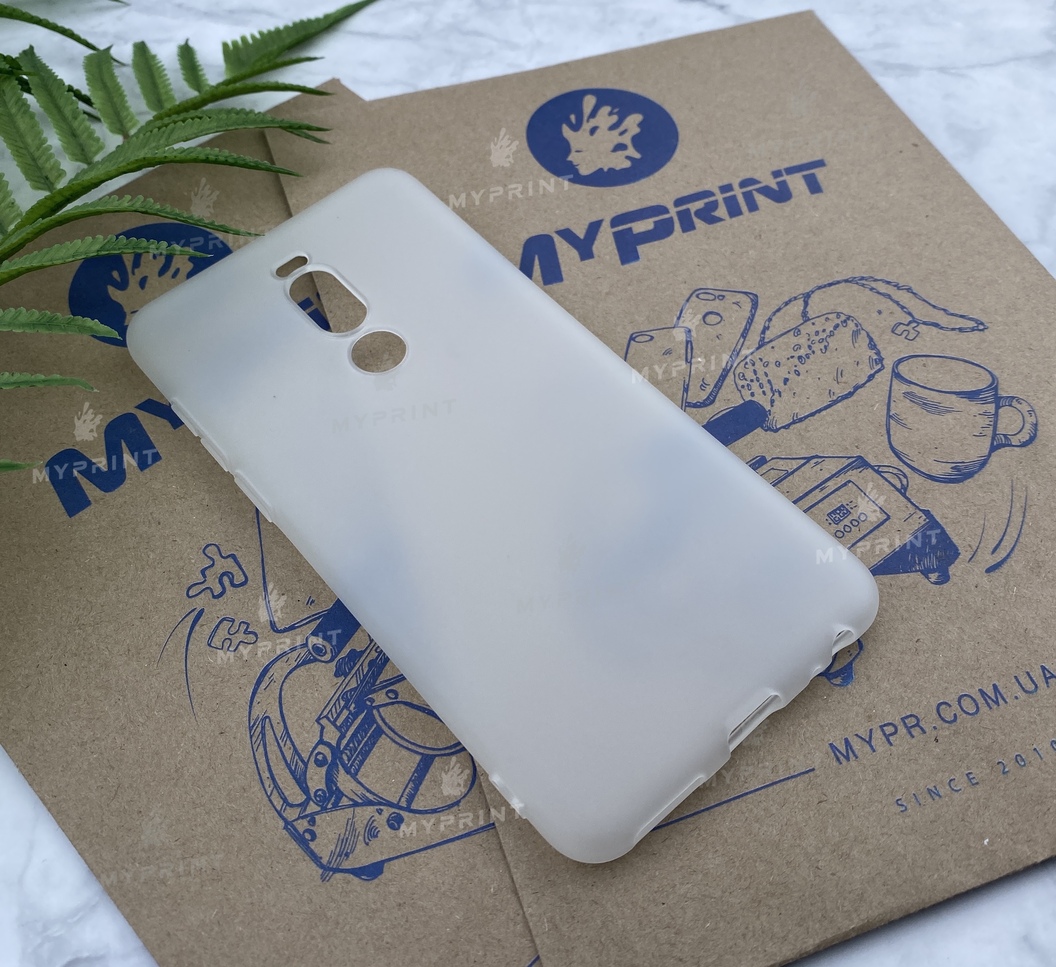 Чохол силіконовий для Meizu Note 8 білий (4758) - фото 2 - Чохли для УФ друку