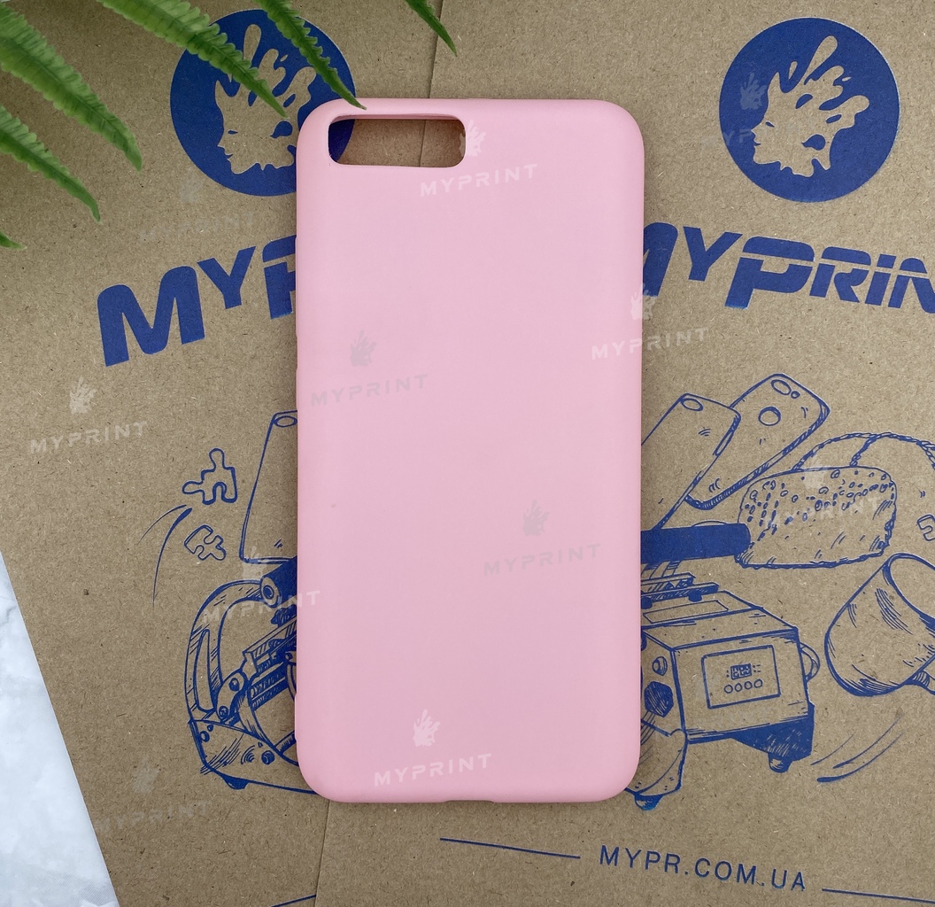 Silicone cover for Xiaomi MI6 pink (5781) - фото 1 Silicone cover for Xiaomi MI6 pink (5781) - фото 1 - Covers for UV printing