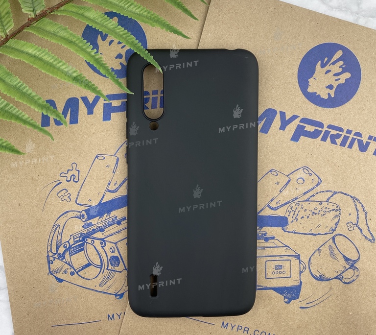 Чехол силиконовый для Xiaomi MI9 Lite / MI CC9 черный (5785)  Чехол силиконовый для Xiaomi MI9 Lite / MI CC9 черный (5785)