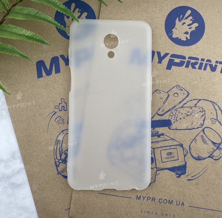 Чохол силіконовий для Meizu M6s білий (4750) 