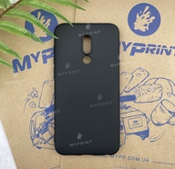 Silicone case for Meizu 16X black (4711) - фото 1 Silicone case for Meizu 16X black (4711) - фото 1 - Covers for UV printing