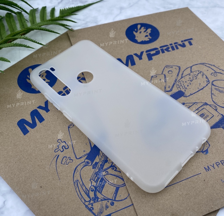 Чохол силіконовий для Xiaomi Redmi Note 8 білий (5788)  Чохол силіконовий для Xiaomi Redmi Note 8 білий (5788)