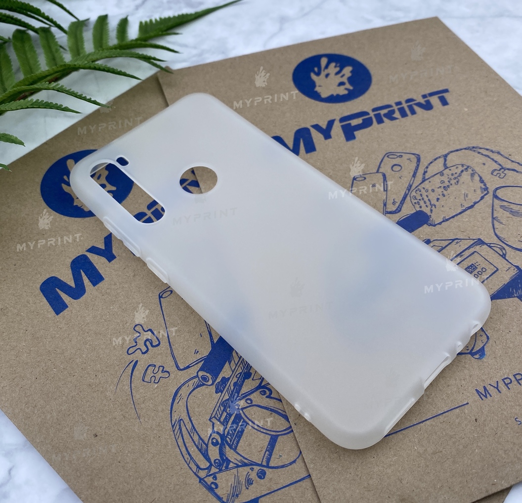Silicone case for Xiaomi Redmi Note 8 white (5788) - фото 2 Silicone case for Xiaomi Redmi Note 8 white (5788) - фото 2 - Covers for UV printing
