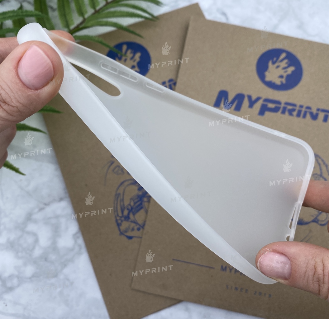 Silicone case for Xiaomi Redmi Note 8 white (5788) - фото 3 Silicone case for Xiaomi Redmi Note 8 white (5788) - фото 3 - Covers for UV printing