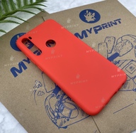 Чохол силіконовий для Xiaomi Redmi Note 8 червоний (5789) - фото 2 - Чохли для УФ друку