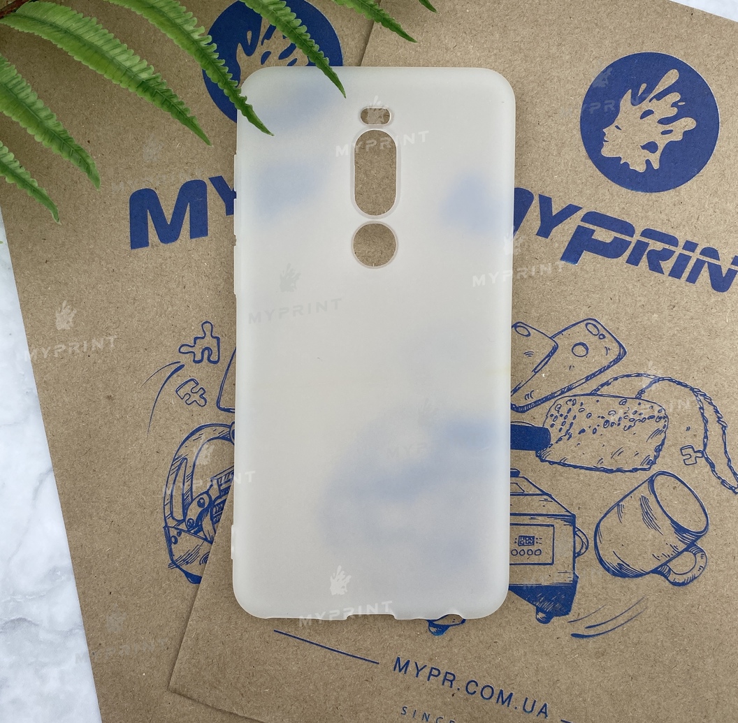 Silicone case for Meizu V8 Pro white (4785) - фото 1 Silicone case for Meizu V8 Pro white (4785) - фото 1 - Covers for UV printing