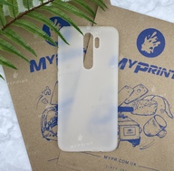 Чохол силіконовий для Xiaomi Redmi Note 8 Pro білий (5792) - фото 1 - Чохли для УФ друку