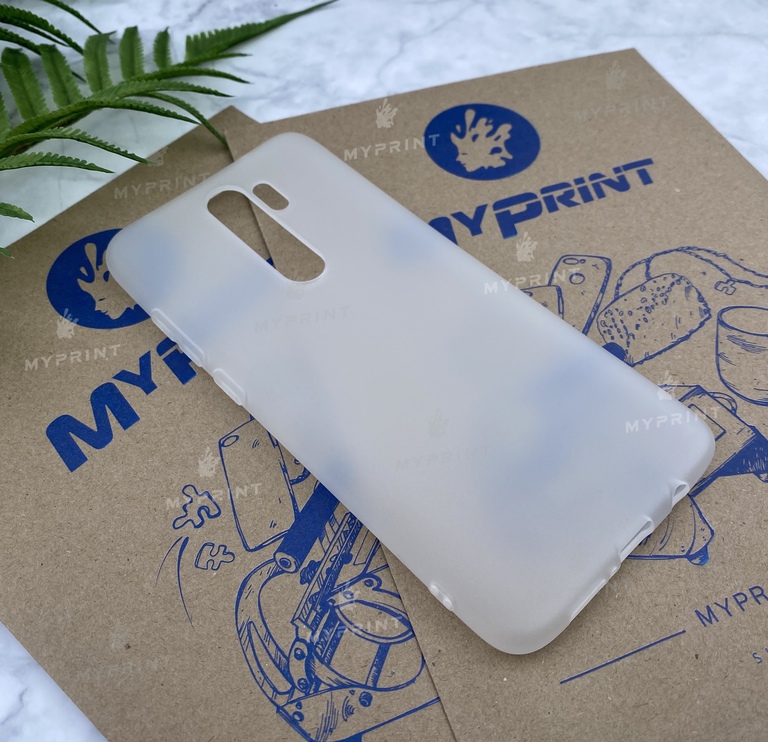 Чохол силіконовий для Xiaomi Redmi Note 8 Pro білий (5792) 