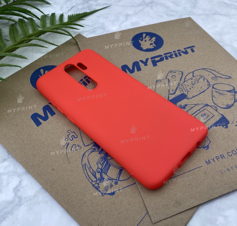 Silicone cover for Xiaomi Redmi Note 8 Pro red (5793) 