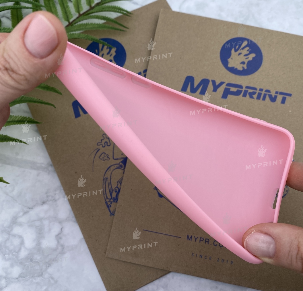 Чохол силіконовий для Xiaomi Redmi Note 8 Pro рожевий (5794) - фото 3 Чохол силіконовий для Xiaomi Redmi Note 8 Pro рожевий (5794) - фото 3 - Чохли для УФ друку