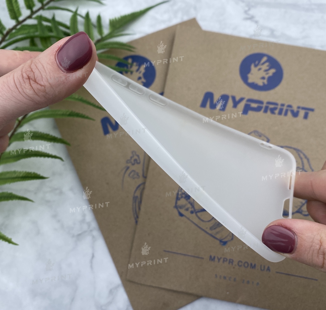 Чохол силіконовий для Meizu V8 білий (4789) - фото 3 - Чохли для УФ друку