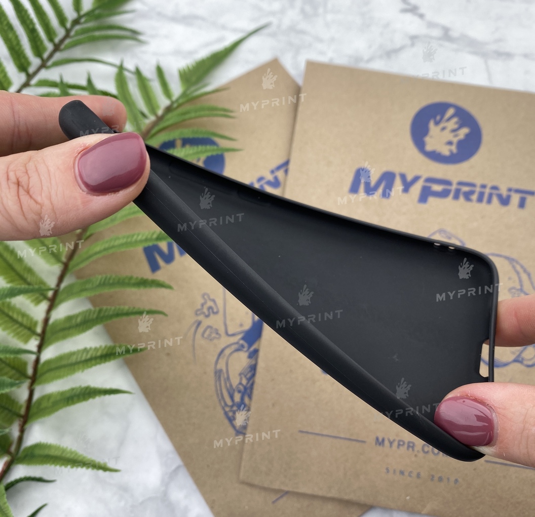 Чохол силіконовий для Meizu Pro 6 чорний (4769) - фото 3 Чохол силіконовий для Meizu Pro 6 чорний (4769) - фото 3 - Чохли для УФ друку