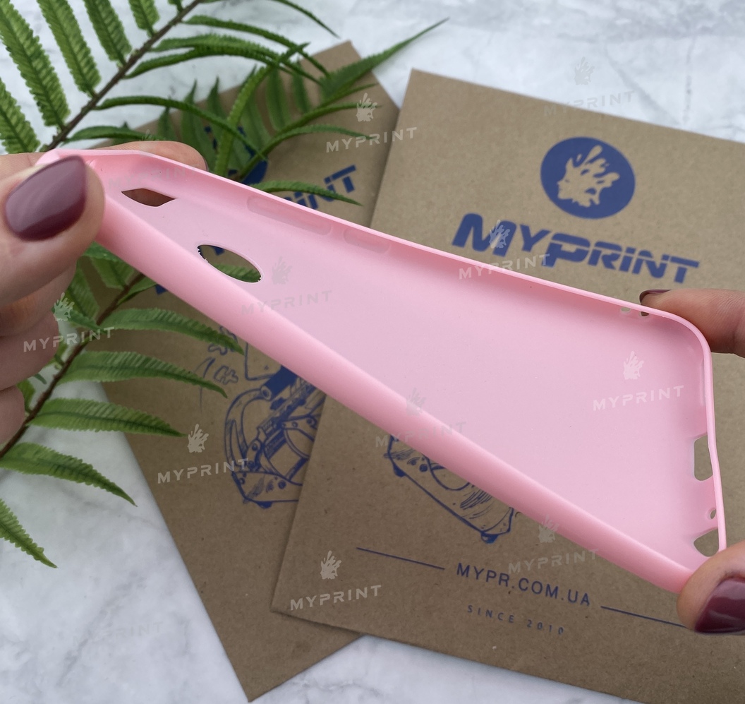 Чохол силіконовий для Xiaomi MI A1 / MI 5X рожевий (5156) - фото 3 - Чохли для УФ друку