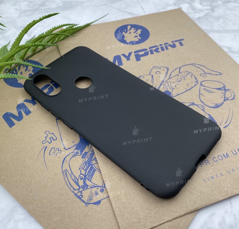 Чохол силіконовий для Xiaomi MI A2 / MI 6X чорний (5159) 