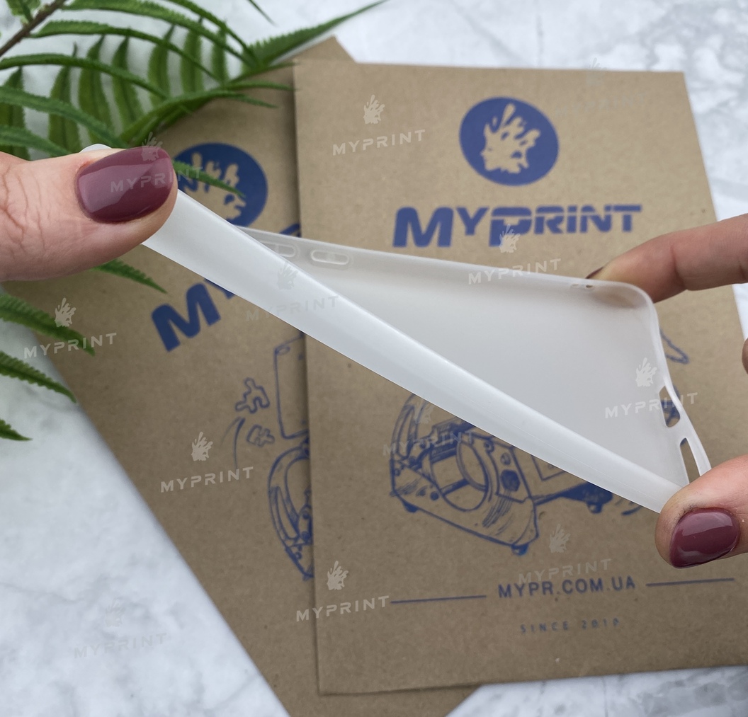 Чохол силіконовий для Xiaomi MI A2 Lite / Redmi 6 Pro білий (5162) - фото 3 - Чохли для УФ друку