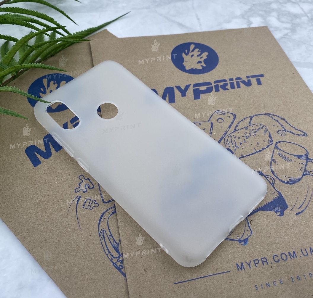 Чохол силіконовий для Xiaomi MI A2 Lite / Redmi 6 Pro білий (5162) - фото 2 - Чохли для УФ друку