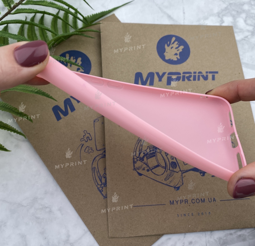 Чохол силіконовий для Xiaomi MI A2 Lite / Redmi 6 Pro рожевий (5164) - фото 3 - Чохли для УФ друку