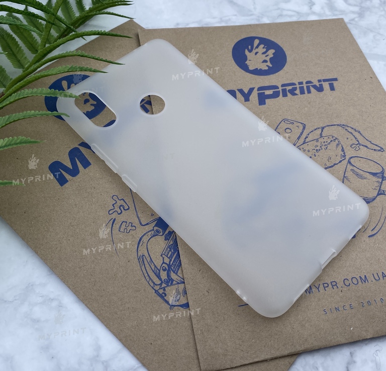 Silicone cover for Xiaomi MI Max 3 white (5170)  Silicone cover for Xiaomi MI Max 3 white (5170)