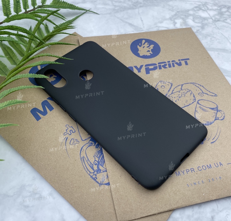 Чохол силіконовий для Xiaomi MI Max 3 чорний (5171) 