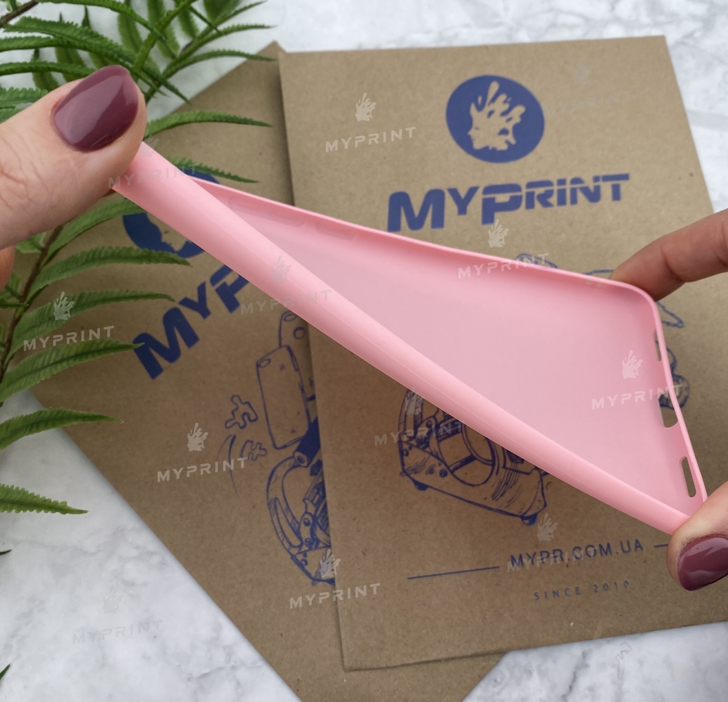 Чохол силіконовий для Xiaomi MI Max 3 рожевий (5172) - фото 3 - Чохли для УФ друку