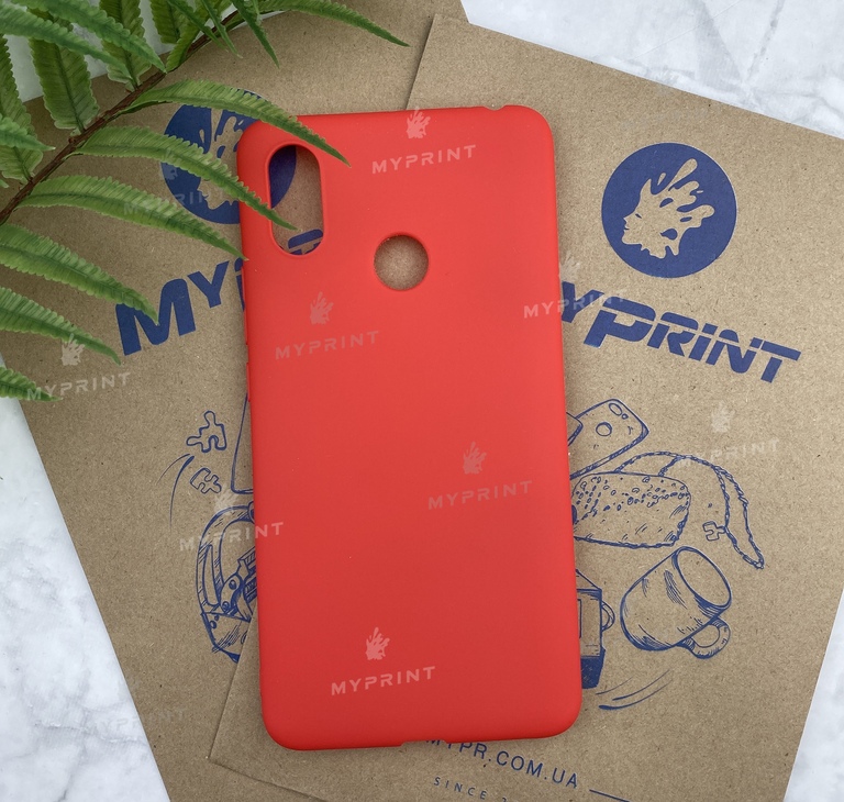 Чохол силіконовий для Xiaomi MI Max 3 червоний (5173) 