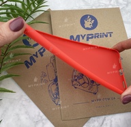 Чохол силіконовий для Xiaomi MI Max 3 червоний (5173) - фото 3 - Чохли для УФ друку