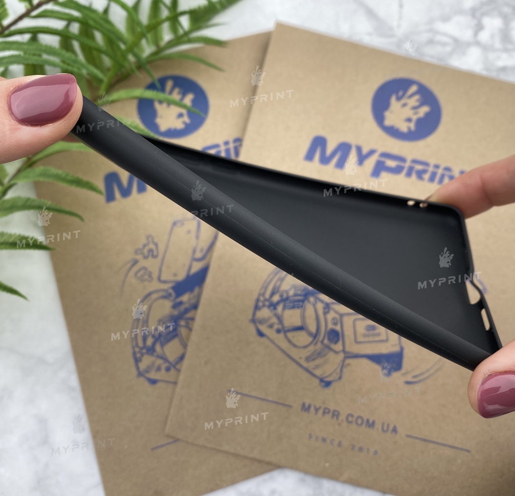 Чохол силіконовий для Xiaomi MI Mix 2 чорний (5175) - фото 3 - Чохли для УФ друку