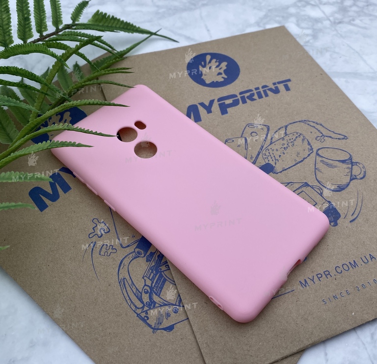 Silicone cover for Xiaomi MI Mix 2 pink (5176)  Silicone cover for Xiaomi MI Mix 2 pink (5176)