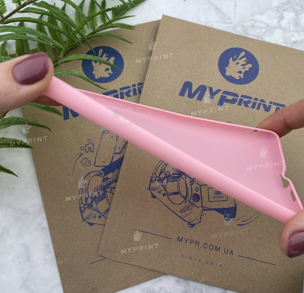 Silicone cover for Xiaomi MI Mix 2 pink (5176) - фото 3 Silicone cover for Xiaomi MI Mix 2 pink (5176) - фото 3 - Covers for UV printing