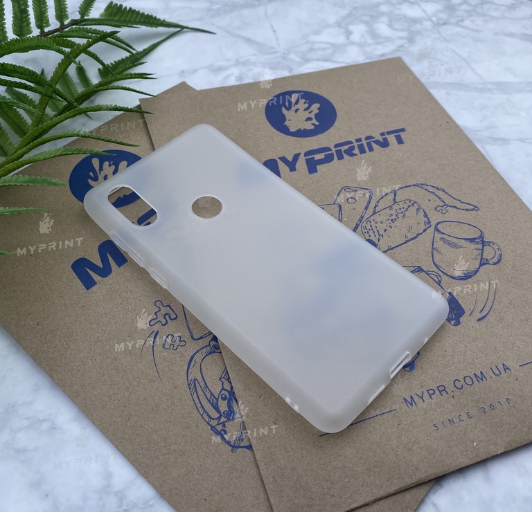 Чехол силиконовый для Xiaomi MI Mix 2s  белый (5178)  Чехол силиконовый для Xiaomi MI Mix 2s  белый (5178)