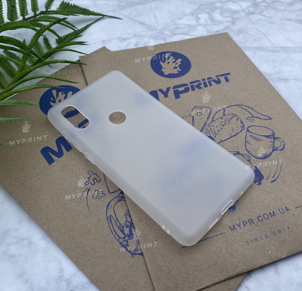Чохол силіконовий для Xiaomi MI Mix 2s білий (5178) - фото 2 - Чохли для УФ друку