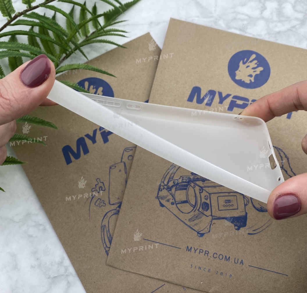 Чохол силіконовий для Xiaomi MI Mix 2s білий (5178) - фото 3 - Чохли для УФ друку