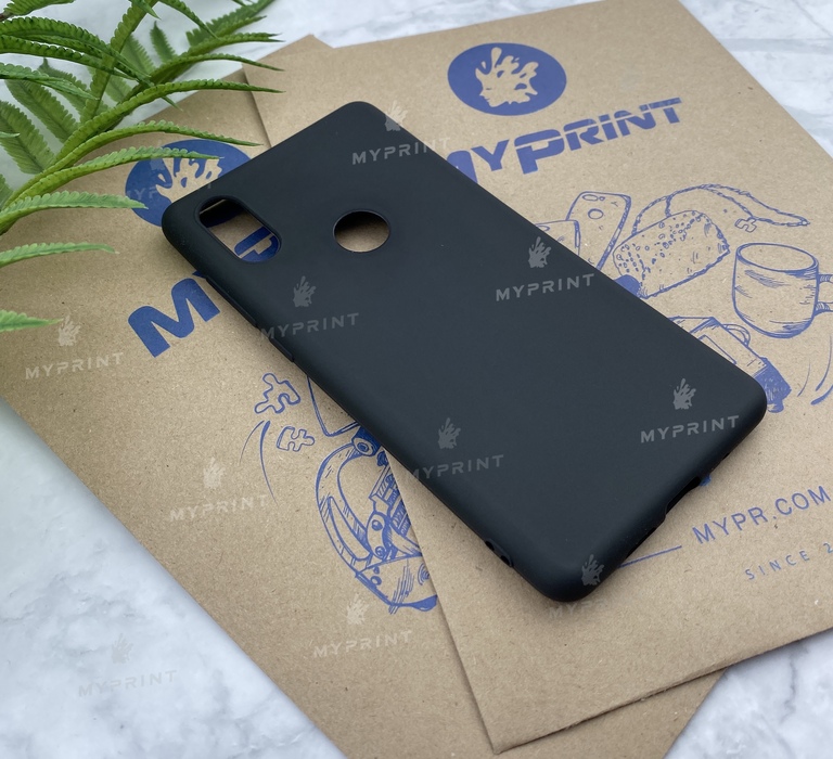 Чохол силіконовий для Xiaomi MI Mix 2s чорний (5179) 