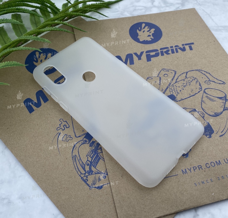 Чохол силіконовий для Xiaomi MI Mix 3 білий (5182) 