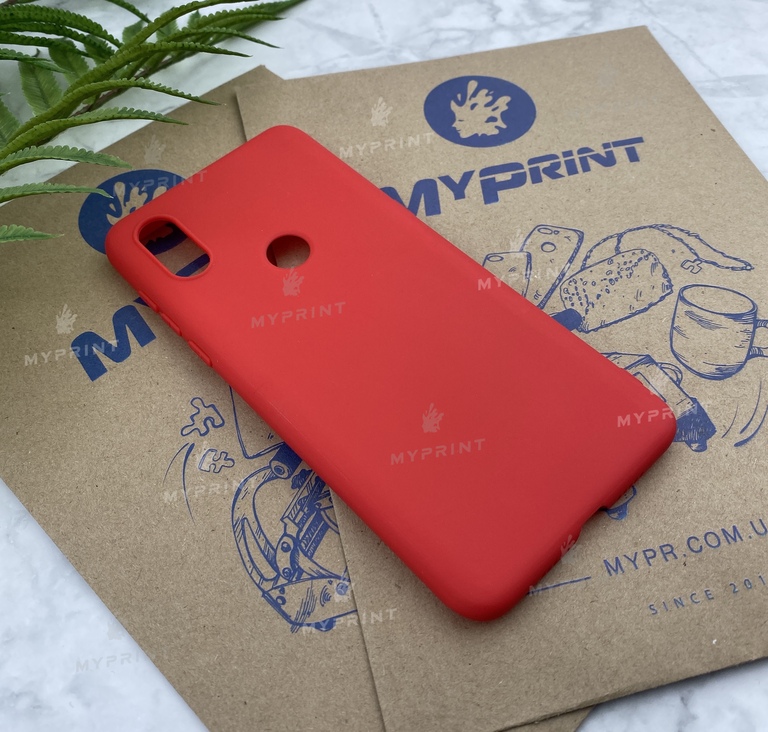 Чохол силіконовий для Xiaomi MI Mix 3 червоний (5185) 