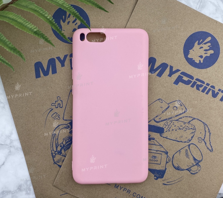 Чохол силіконовий для Xiaomi Mi Note 3 рожевий (5189) 